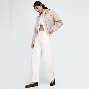 GAP High Rise Barrel Jeans - Soft Finish Denim - Size 16